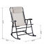 Clearance Sale Outdoor Rocking Chair Set Folding Lawn Furniture Garden Rocker