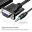 NEW VGA To HDMI Adapter Cable Male to Female Video Audio Converter For PC K