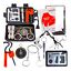 Multi-Purpose Outdoor Survival Equipment 9 in 1 Emergency SOS Camping Kit Tools