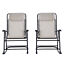 Clearance Sale Outdoor Rocking Chair Set Folding Lawn Furniture Garden Rocker