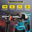 1400 RPM Handle Demolition Hammer Variable Speed 4 Functions Cordless Drill