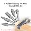 5Pcs Wood Working Cutter Drill Bits Rotary Bits Rasp For Wood Grinding Carving