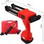 21V electric cordless caulking gun powered by lithium battery and rechargeable