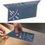 Woodworking 3D Mitre Angle Measuring Square Size Measure Tool with Gauge  Tools