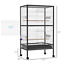 Large Bird Parrot Cage Play Top Finch Macaw Cockatoo House Pet Supply w/ Wheels