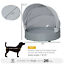 Small Outdoor Dog Bed with Shade, Collapsible Canopy Small Dog Bed, Puppy Bed 196393257388