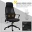 Office Chair Swivel With Massage Lumbar Cushion USB Adjustable Seat &amp; Headrest