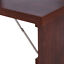 Fold-Out Convertible Desk Wall Mounted Table Cabinet Workstation Walnut