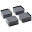 4pcs Anti-Vibration Refrigerator Washing Machine Furniture Plastic Block Stand