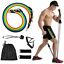 11X  Pull Rope Exercises Fitness Resistance Bands Latex Tubes Yoga Body Training