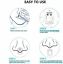 Anti Snoring Nasal Snore Stopper Silicone Magnetic Sleep Aid Nose Clip Device US