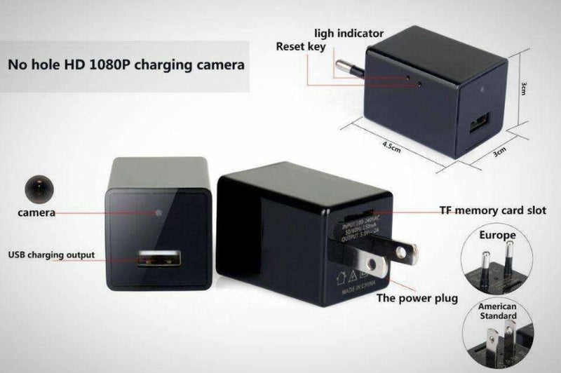 Security Camera - Full 1080P HD Hidden USB Spy Camera